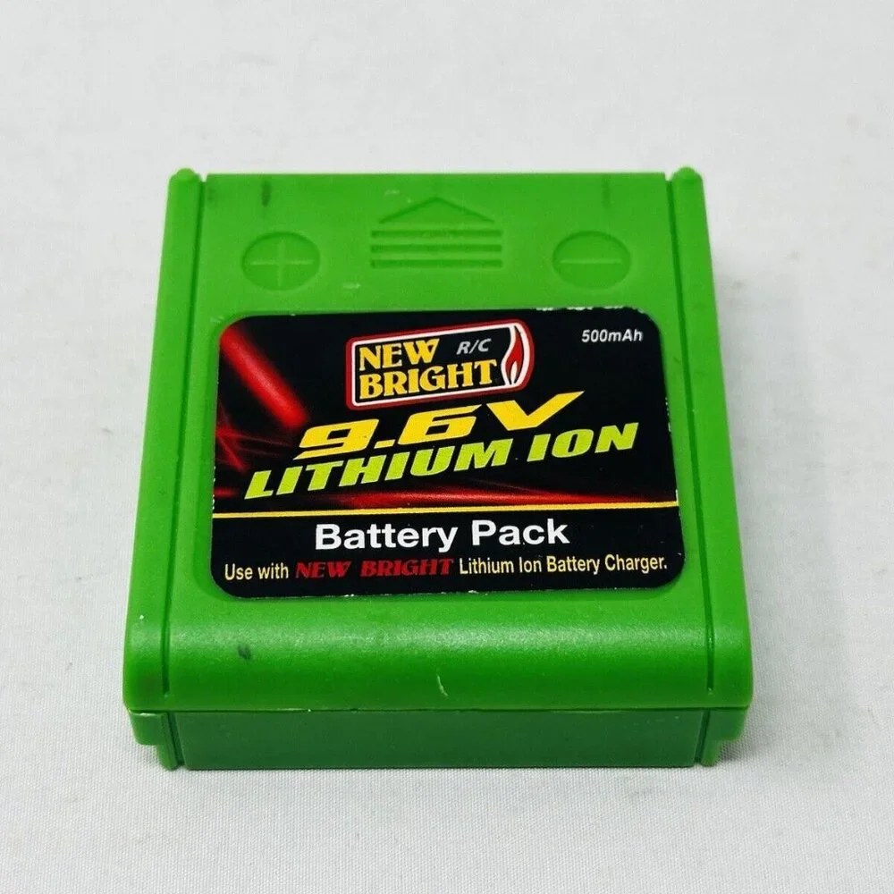 New Bright 9.6 Volts 500 MAH Lithium-ion Battery & Charger for RC Truck